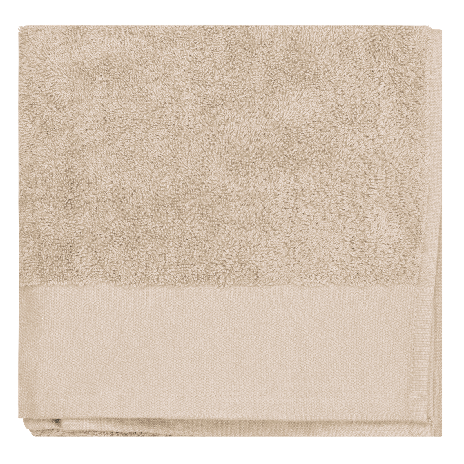 Serviette de toilette Bio 100 x 50 cm — Vue de face - Linen