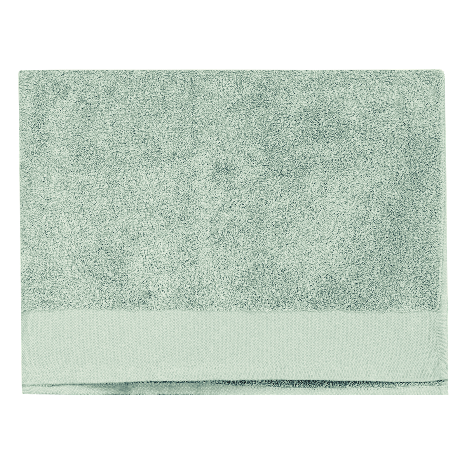 Serviette de bain Bio 150 x 100 cm — Vue de face - Sage