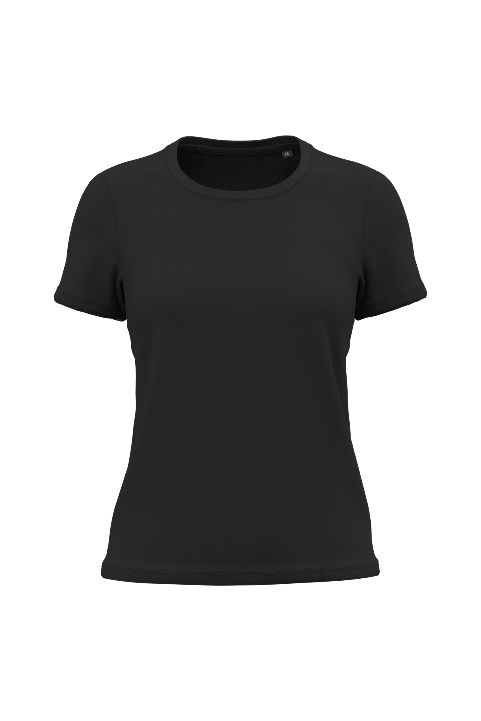 T-shirt Bio190 IC femme — Vue de face - Black