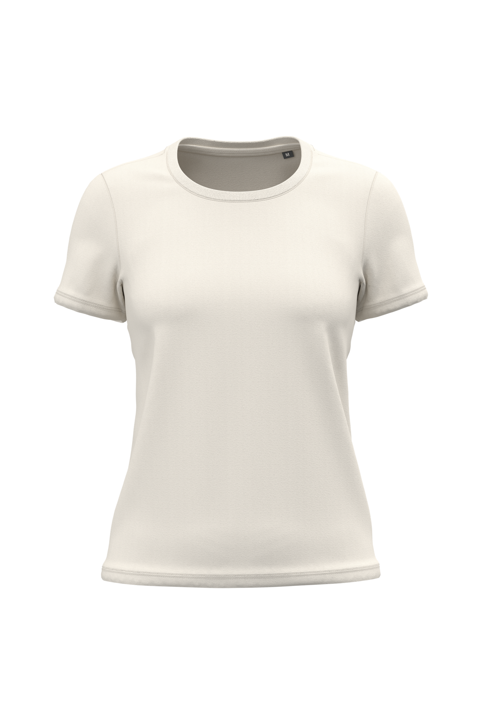 T-shirt Bio190 IC femme — Vue de face - Coconut Milk