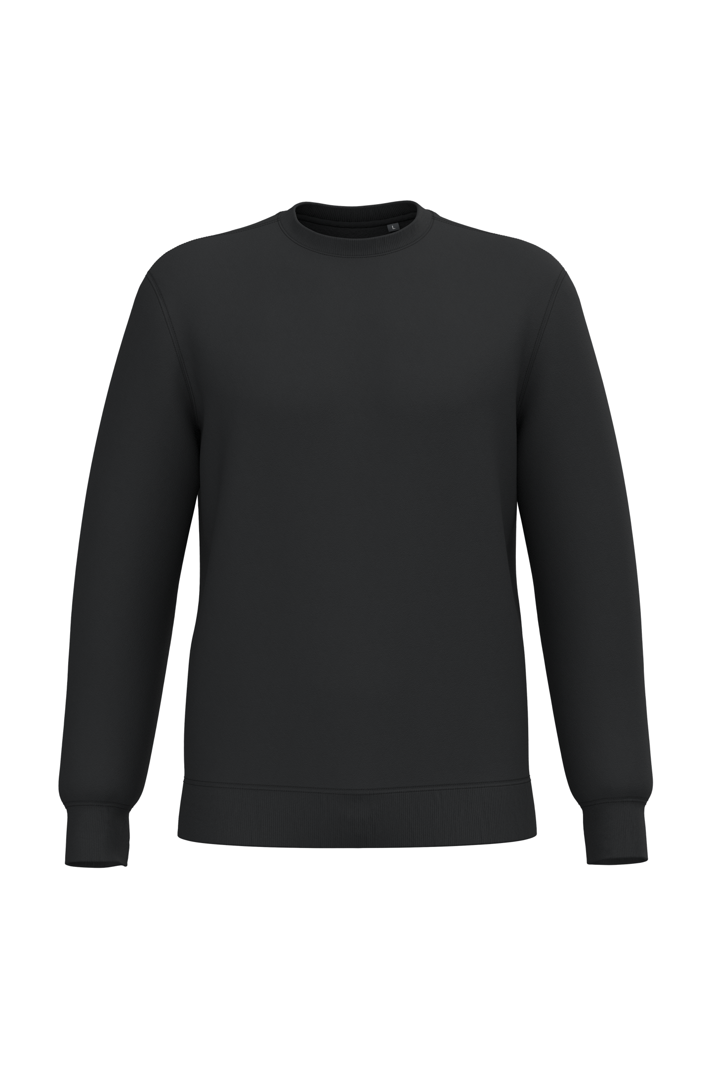 K4040 Sweat-shirt recyclé col rond unisexe