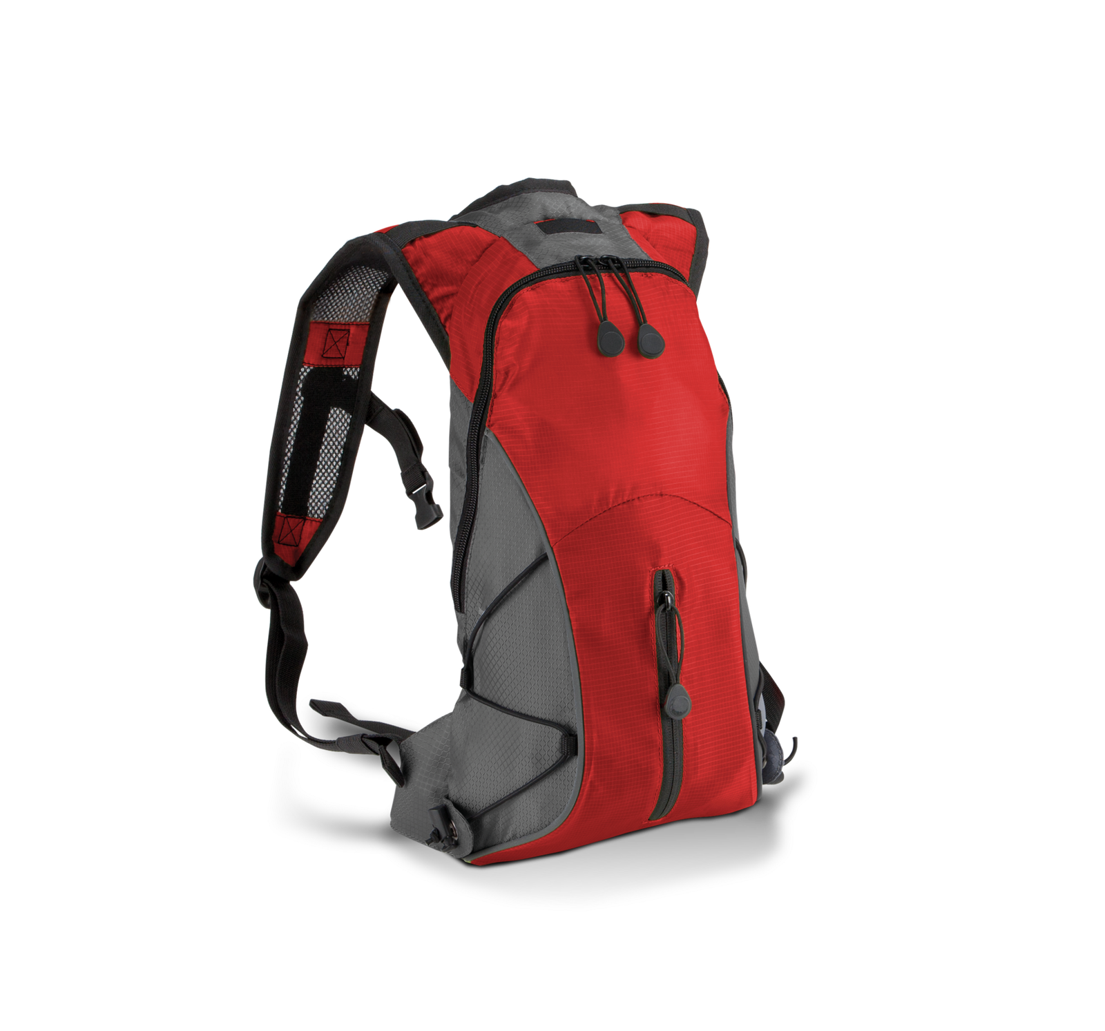 Sac à dos porte-boisson — Vue de face - Red / Dark Grey