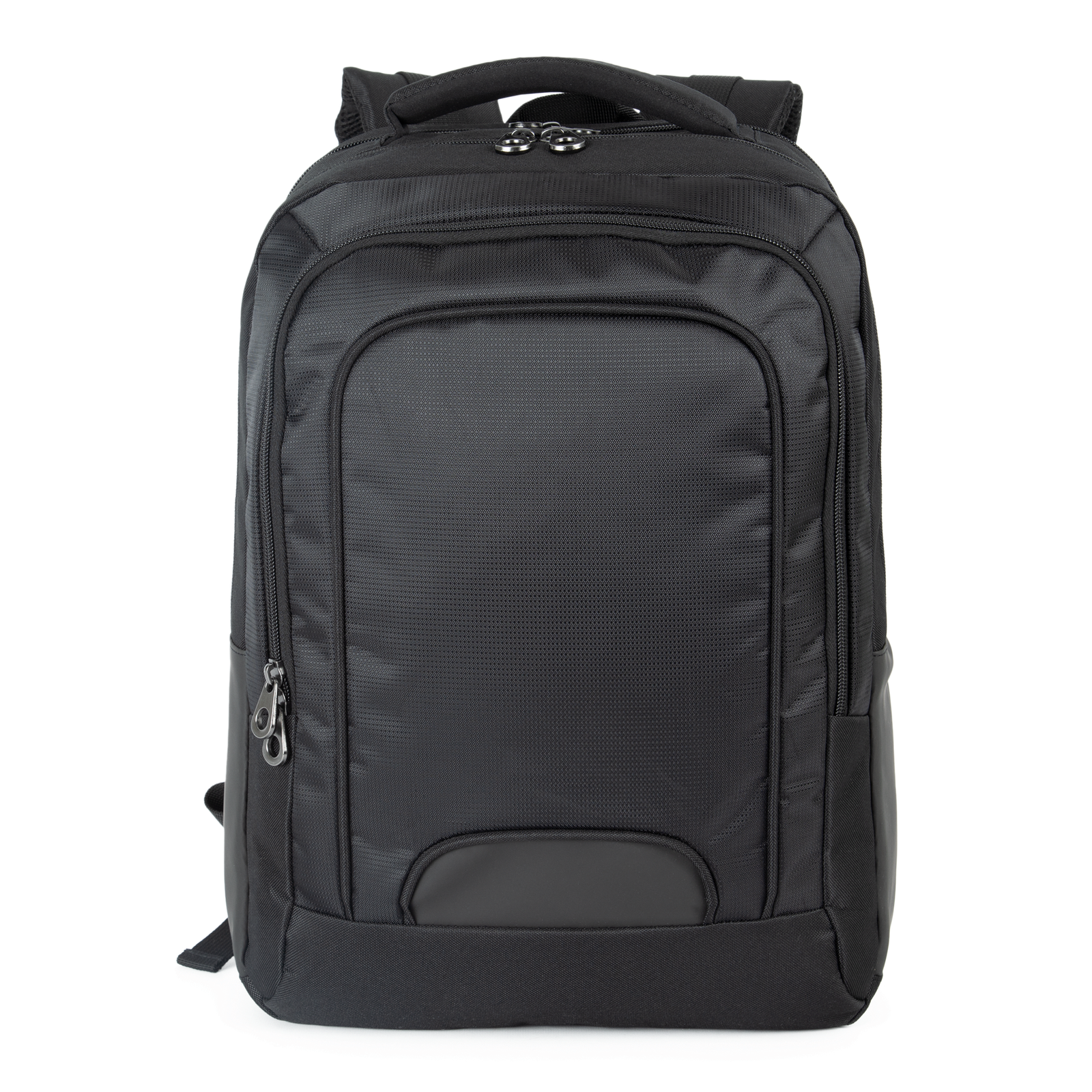 Sac à dos ordinateur business — Vue de face - Black