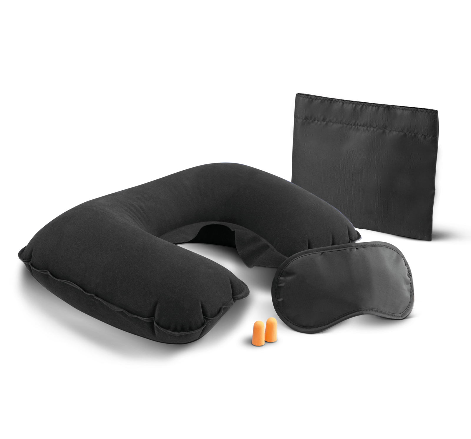 Set de voyage — Vue de face - Black