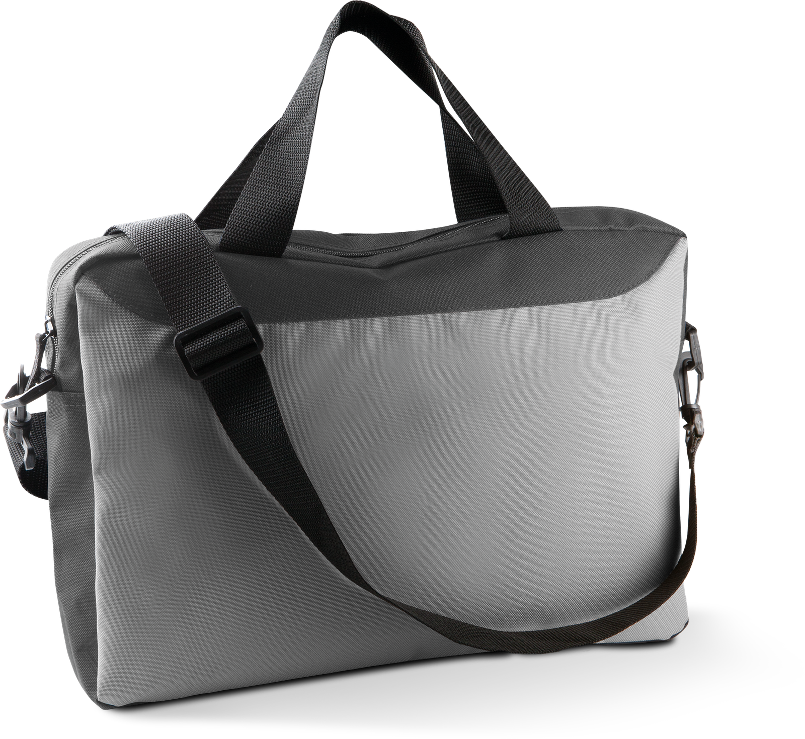 Porte-document — Vue de face - Dark Grey / Light Grey