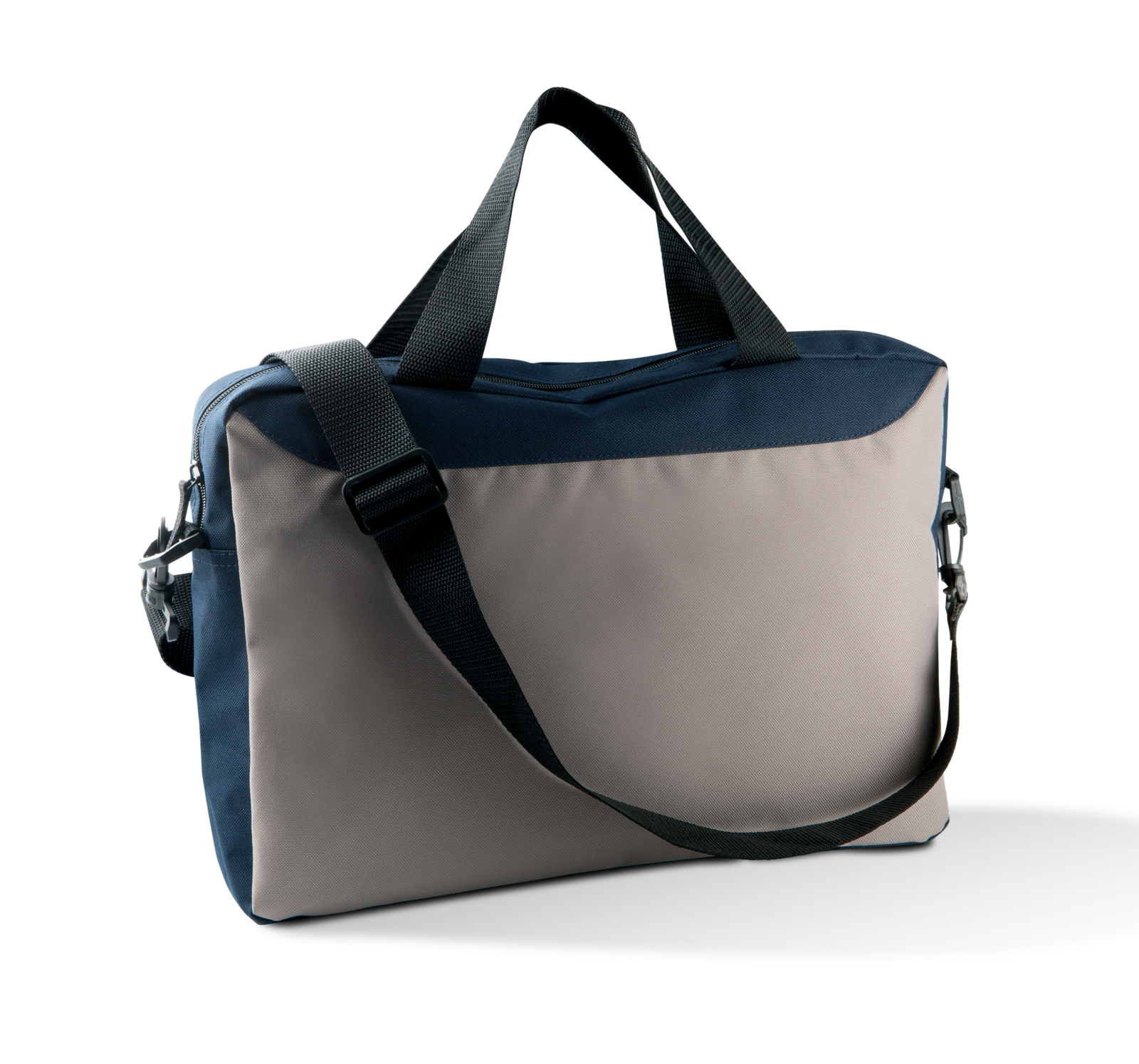 Porte-document — Vue de face - Navy / Corde