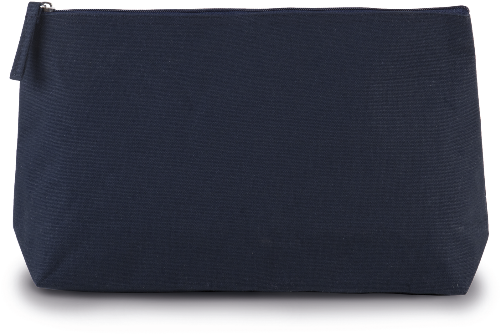 Trousse de toilette en coton — Vue de face - Midnight Blue