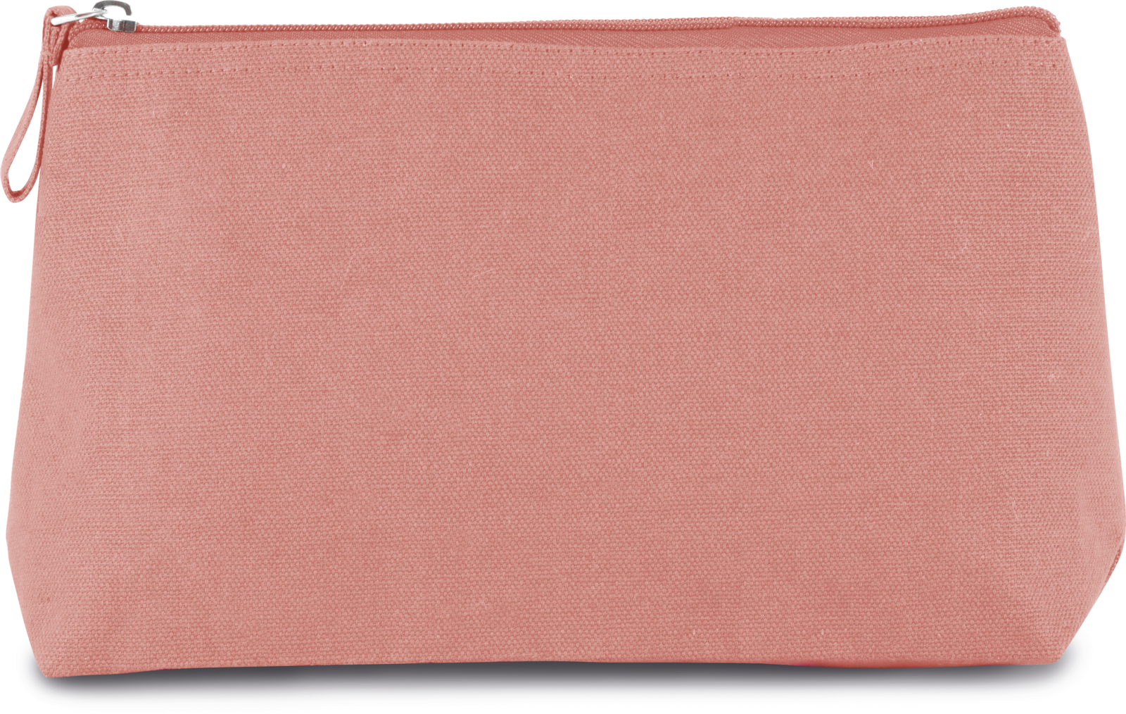 Trousse de toilette en coton — Vue de face - Dusty Pink