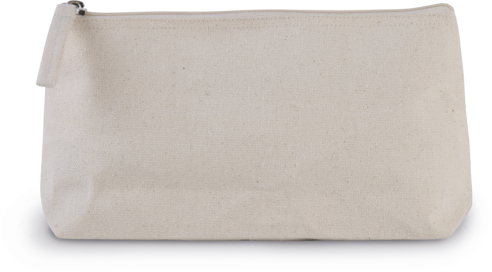 Trousse de toilette en coton — Vue de face - Natural