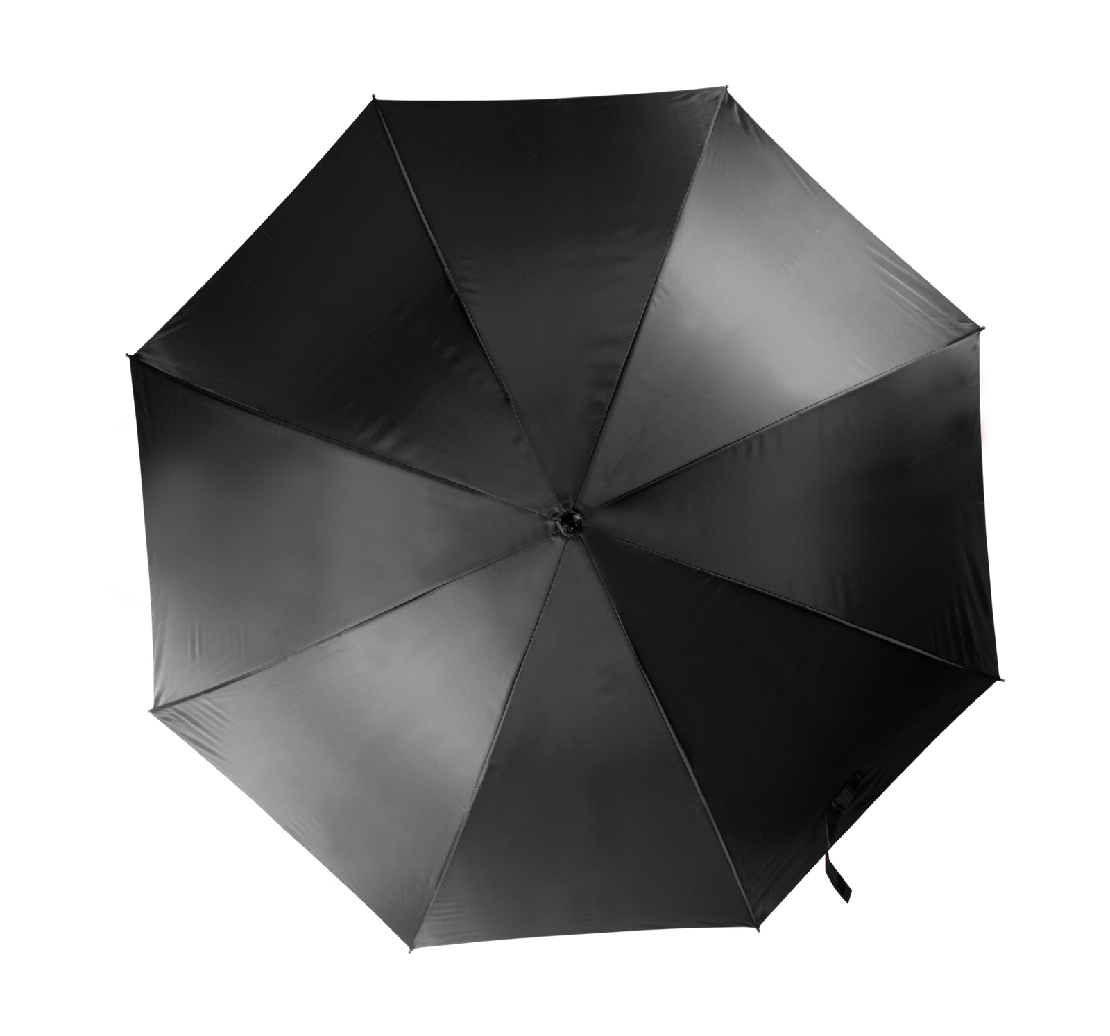 Parapluie ouverture automatique — Vue de face - Black