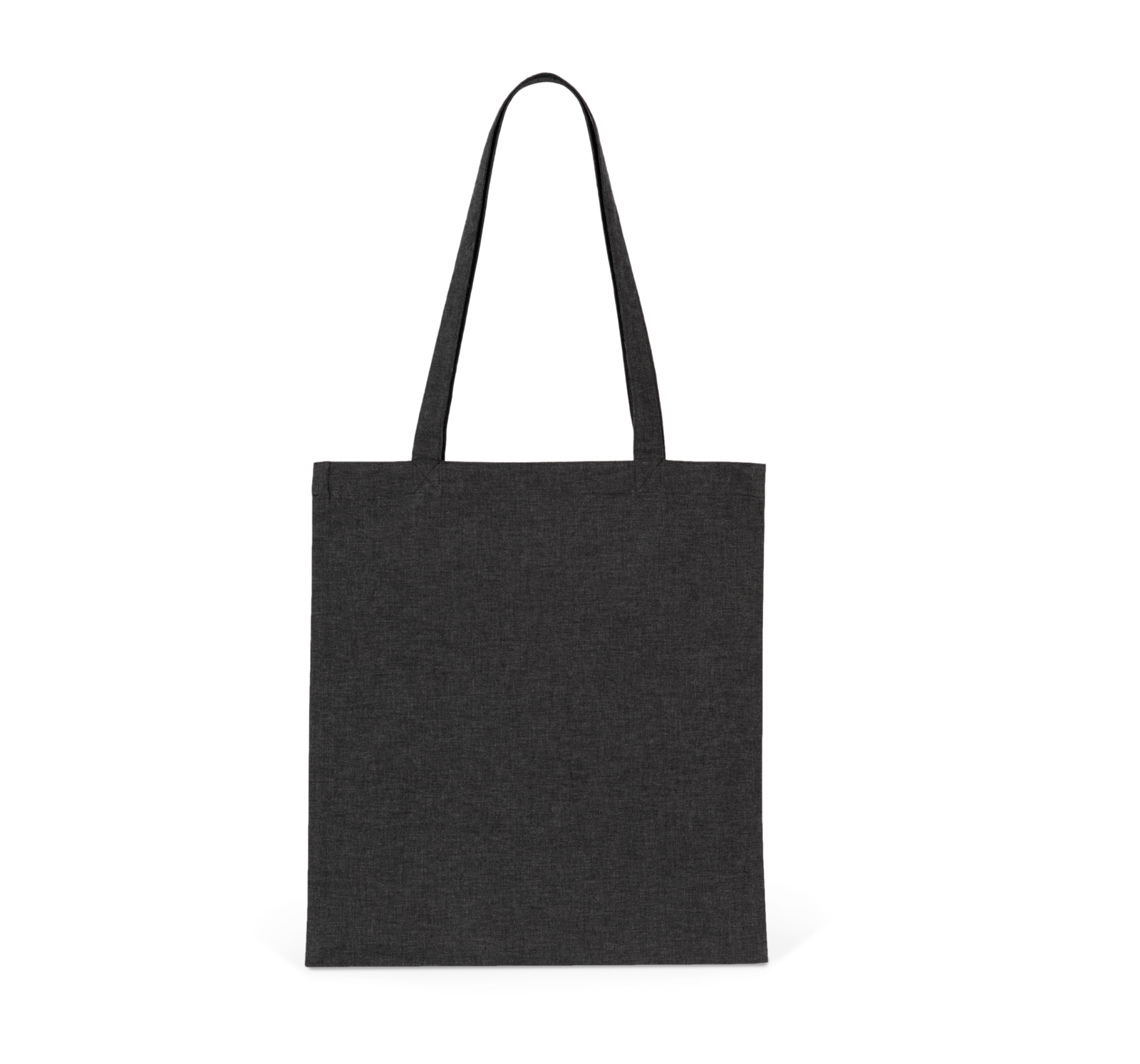 Sac shopping recyclé — Vue de face - Carbon
