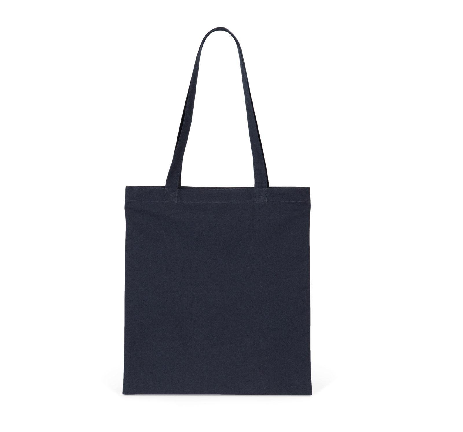Sac shopping recyclé — Vue de face - Navy Blue