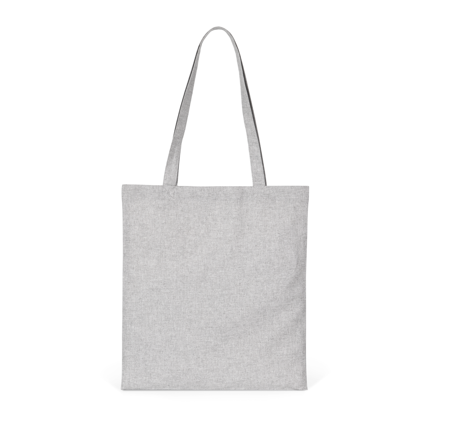 Sac shopping recyclé — Vue de face - Pebble Grey