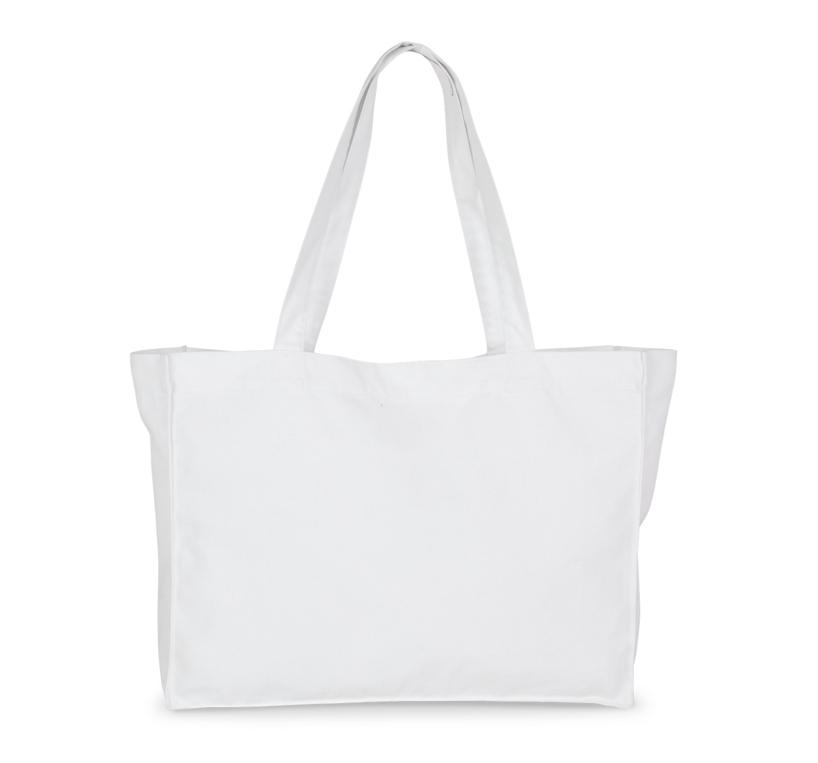 Grand sac shopping K-loop — Vue de face - White Jhoot